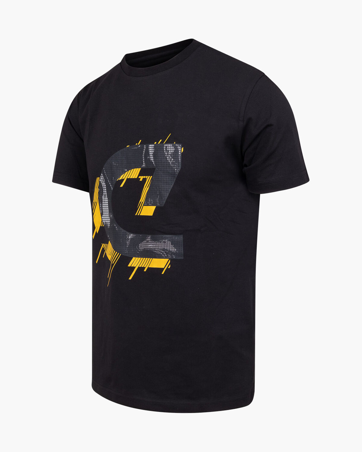 Elluvium Tee, Black/Gold, hi-res