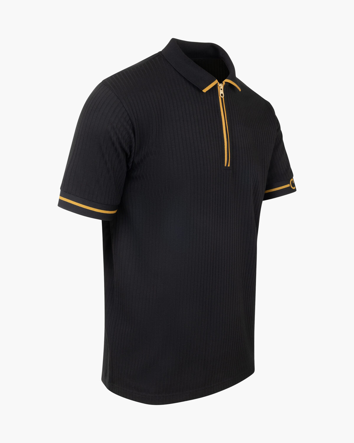 Toresso Polo, Black/Gold, hi-res