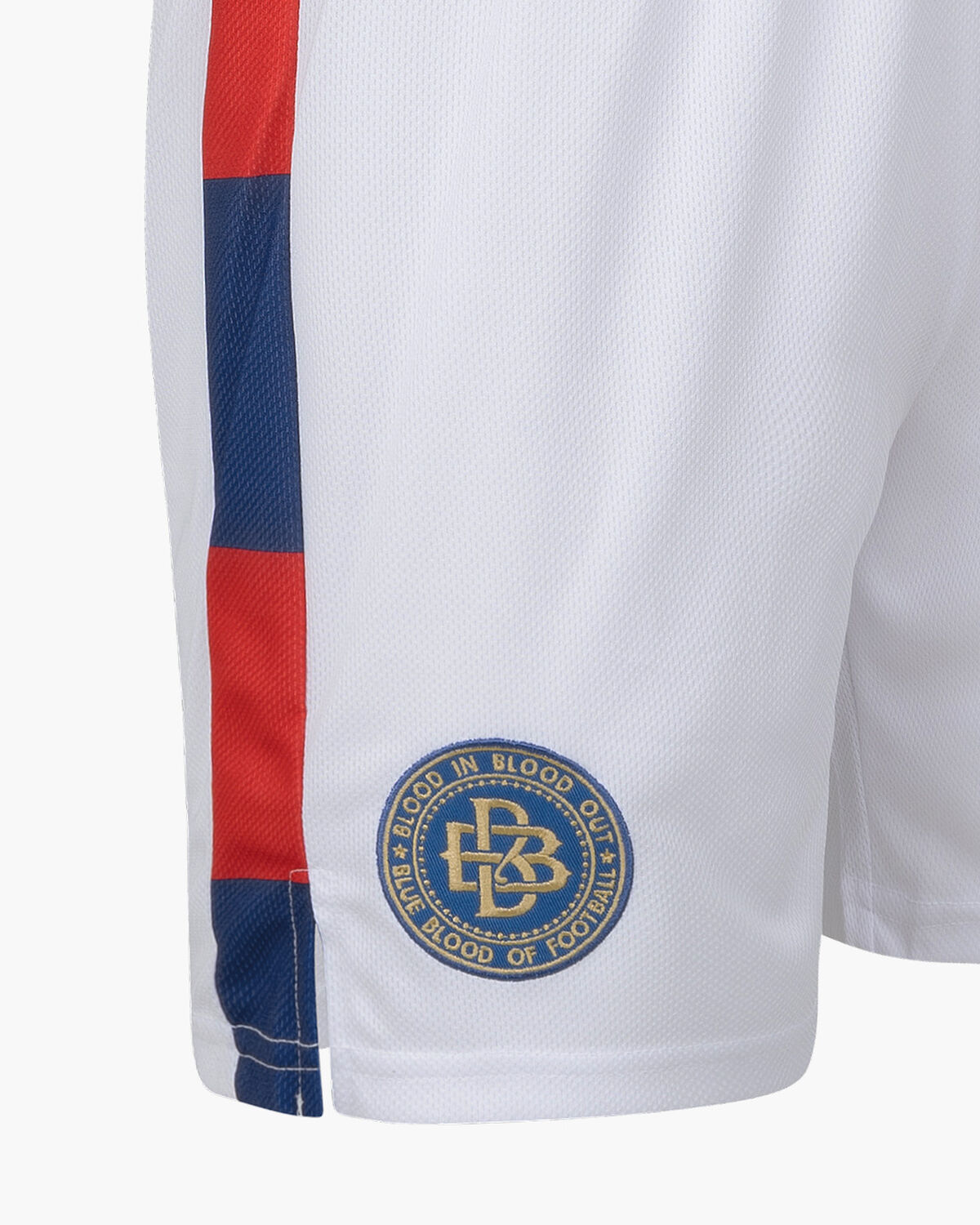 Cruyff Bibo - El Flaco Short, White/Red, hi-res