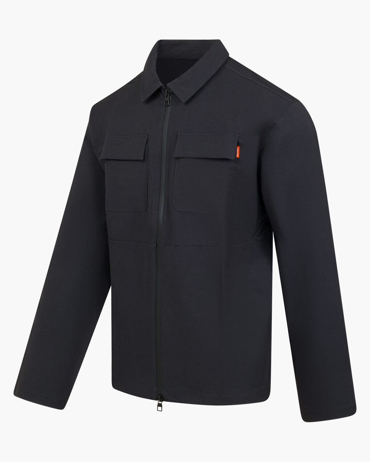 Lienzo Overshirt, Black, hi-res
