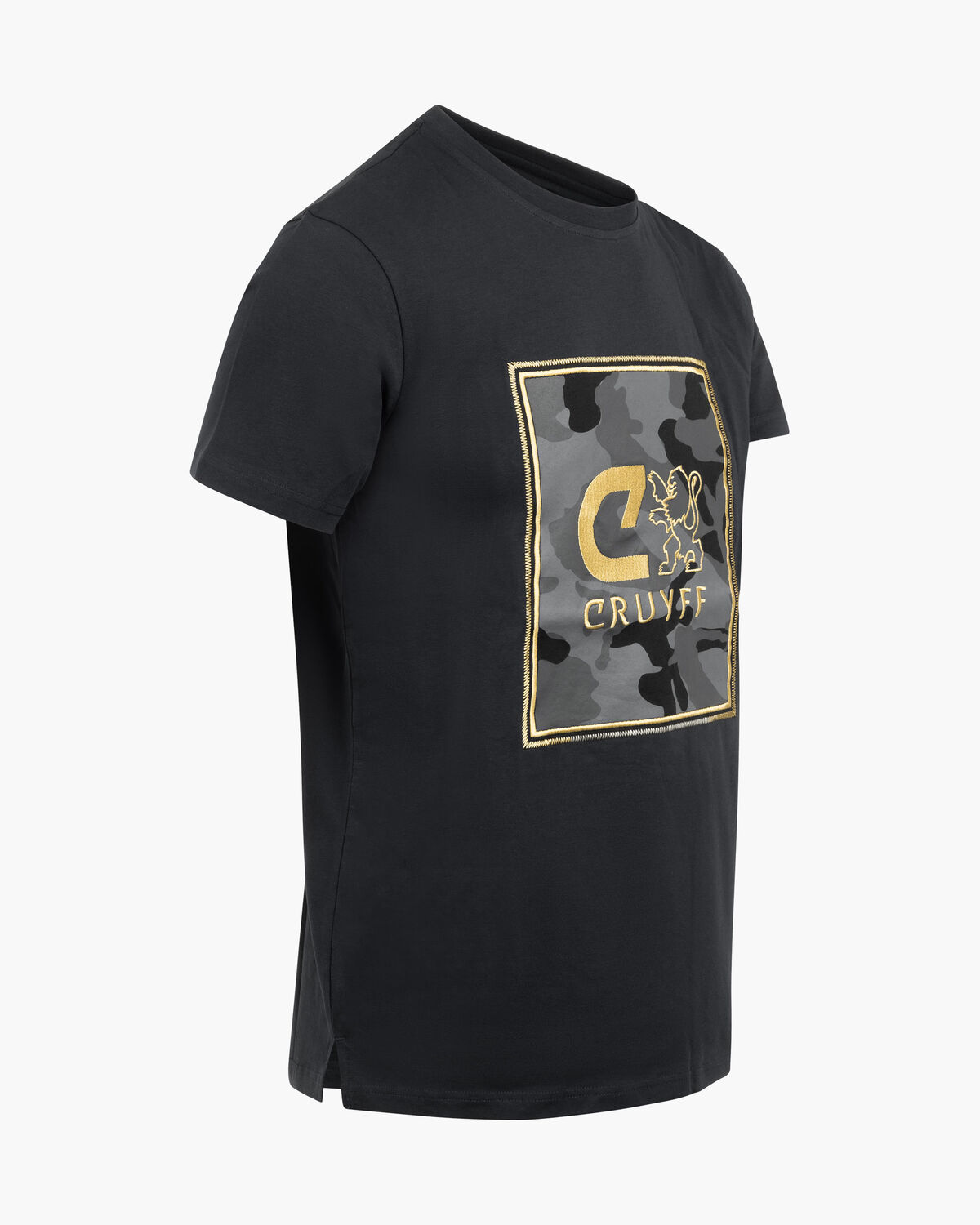 Kamuflaza tee, Black/Gold, hi-res