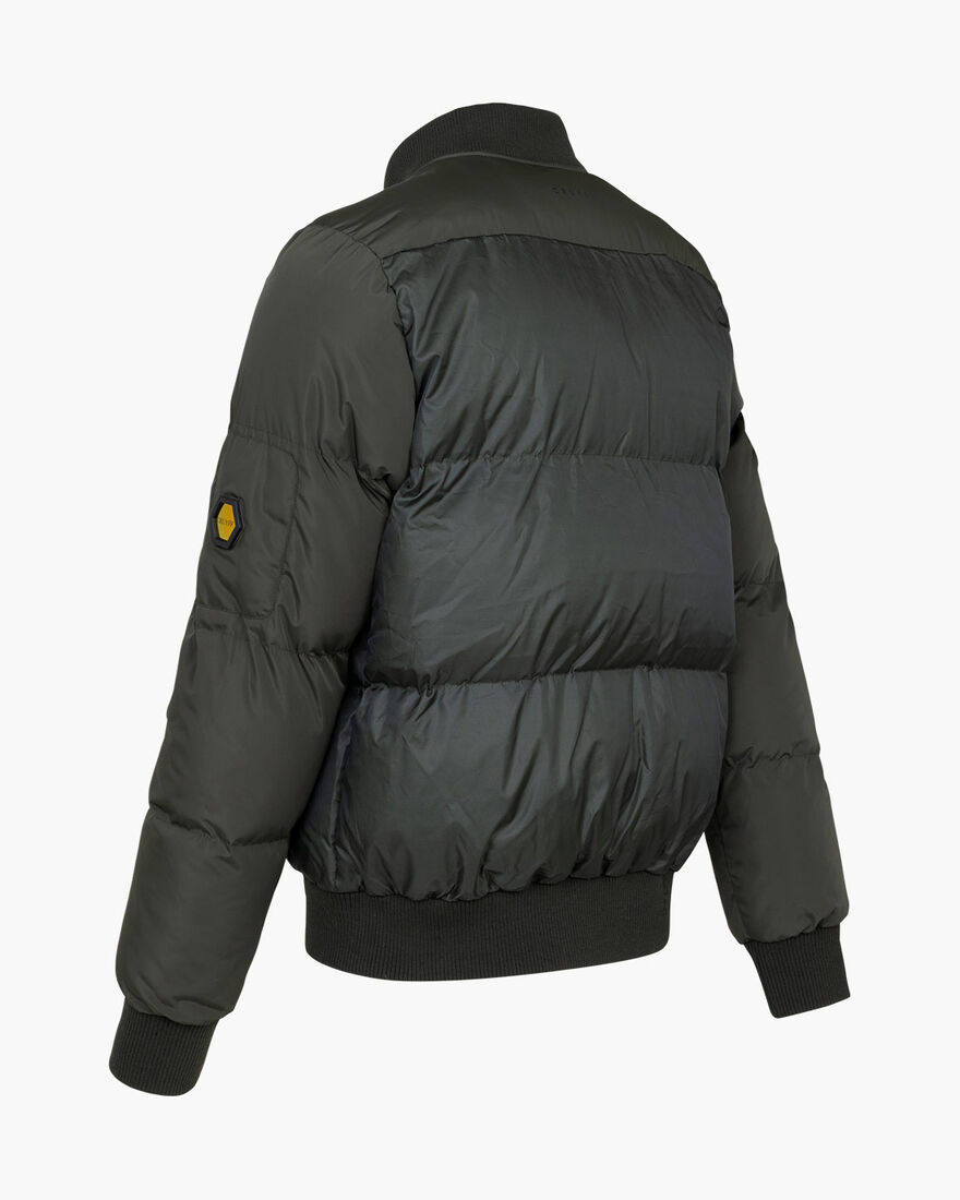 Aneto Bomber - Recycled Polyester, Green, hi-res