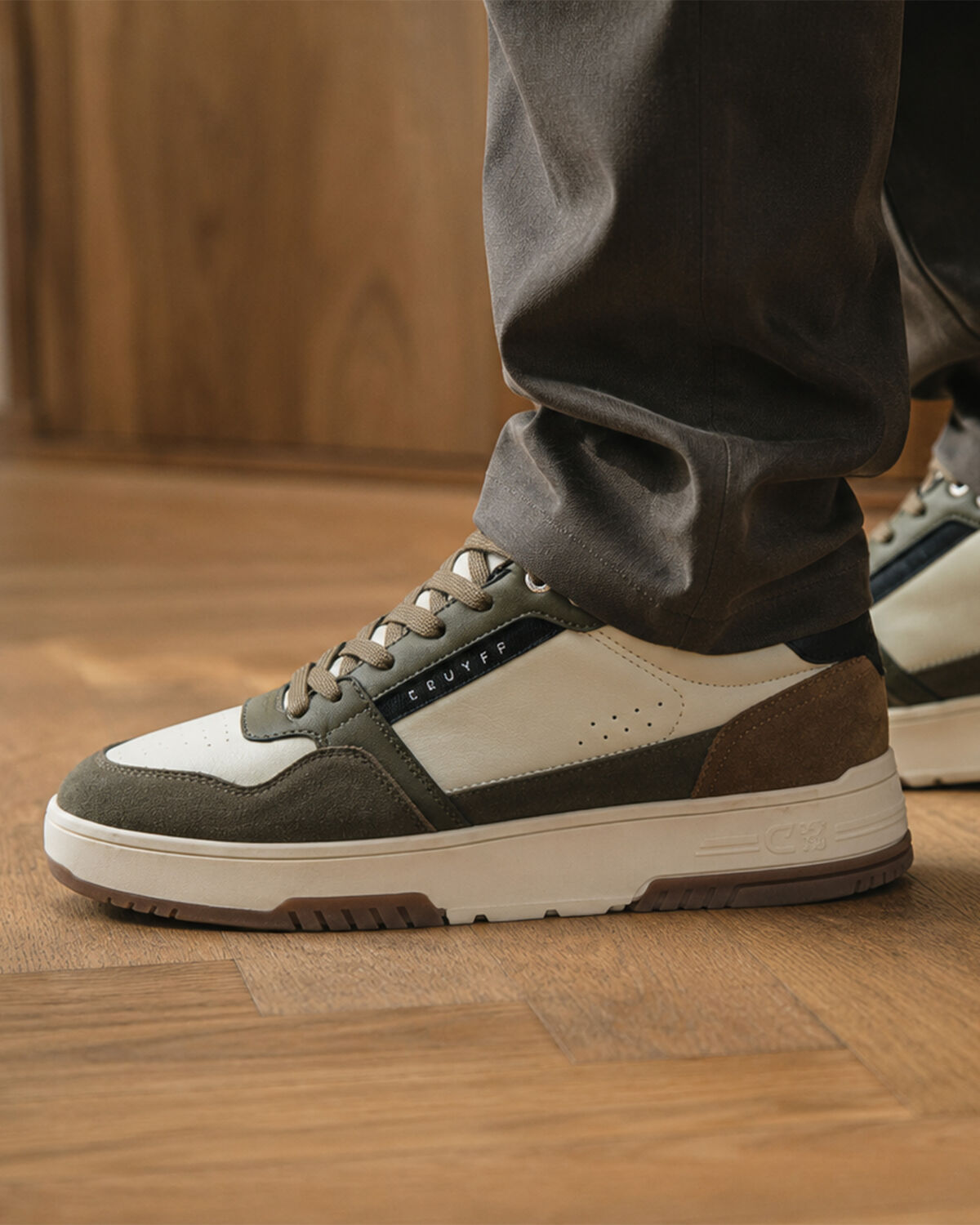 Endorsed Sport, Cream/Green, hi-res
