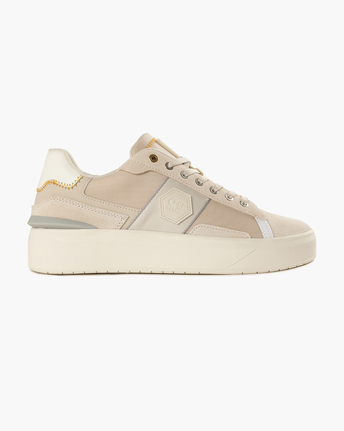 Charco - Nylon Canvas/Suede, Crème, hi-res