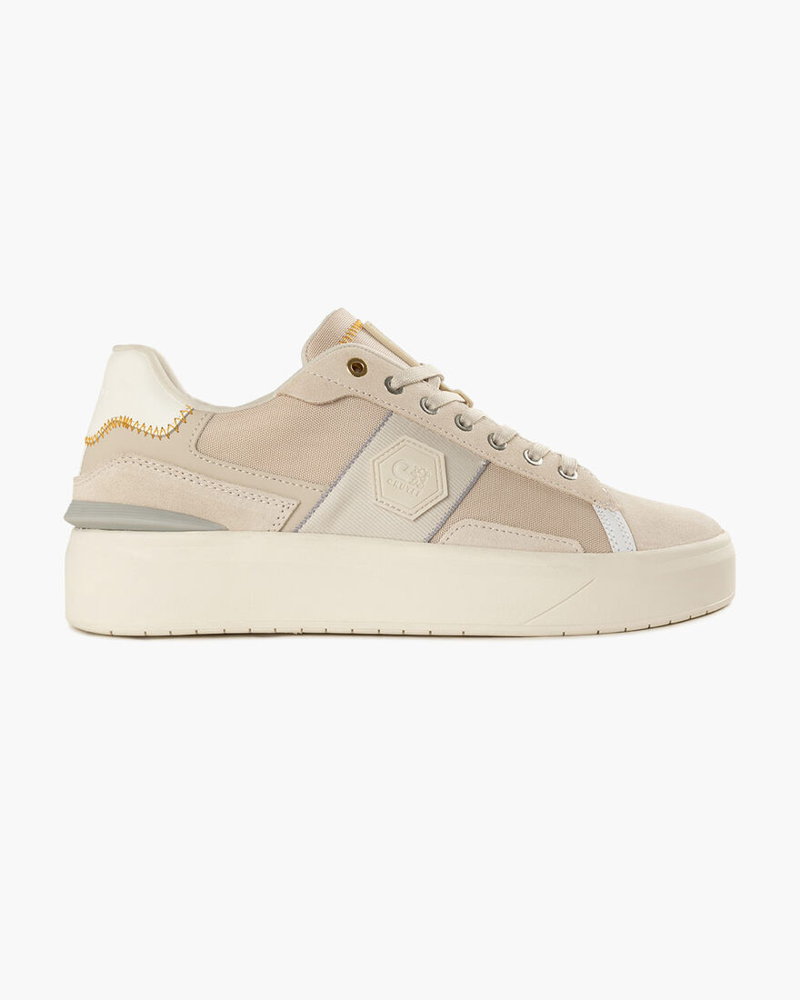 Charco - Nylon Canvas/Suede, Crème, hi-res