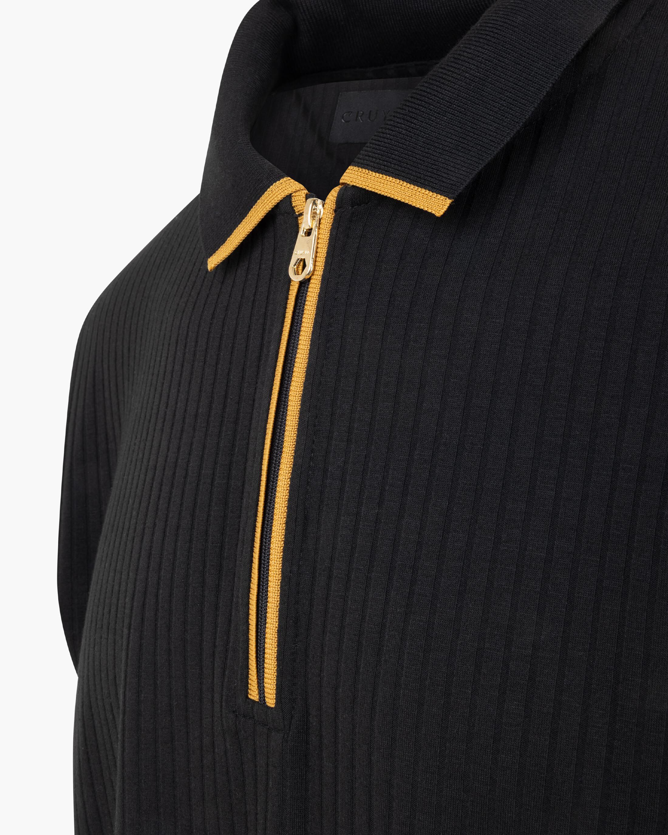 Black and gold polo sweater outlet