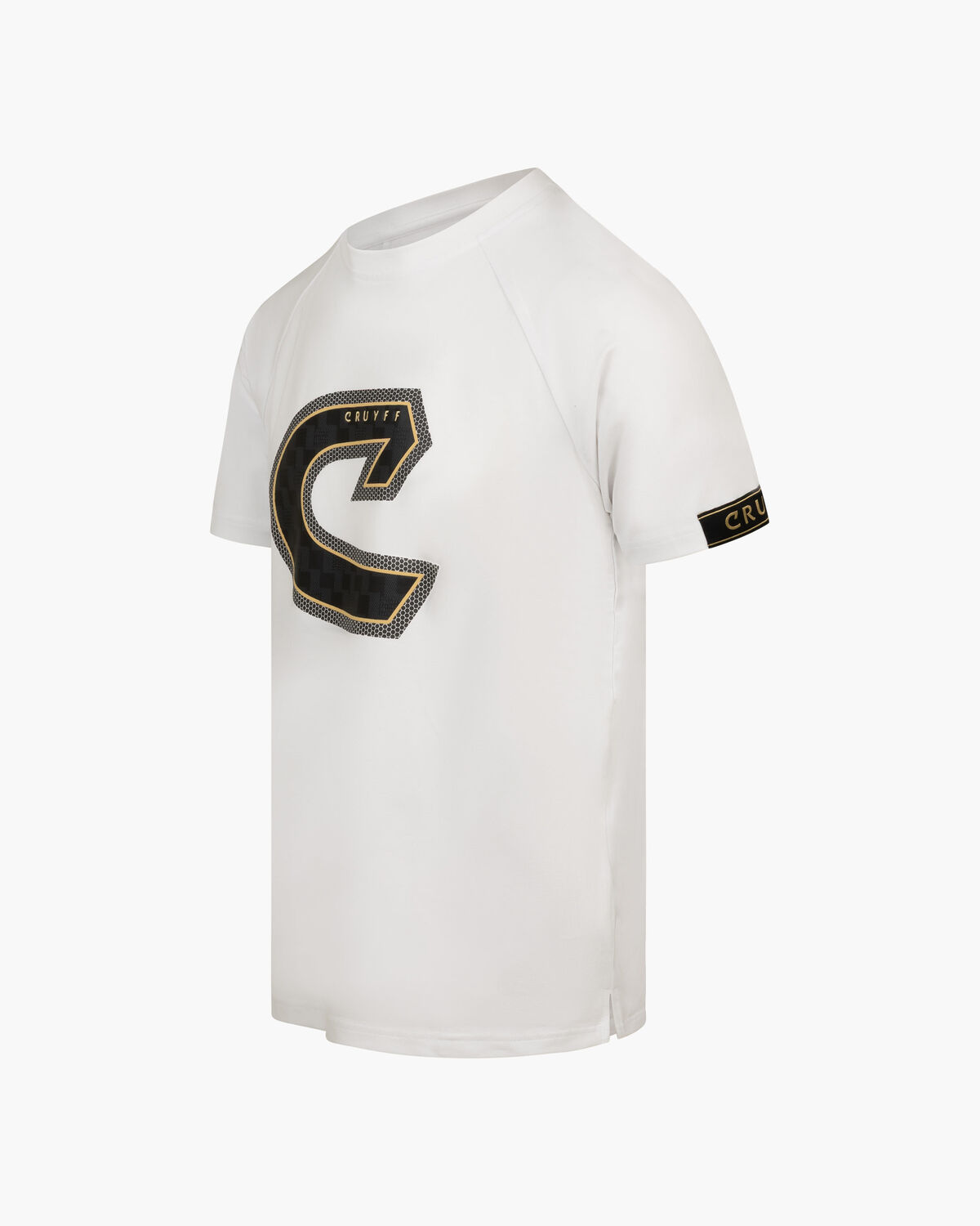 C-Tee, White/Gold, hi-res