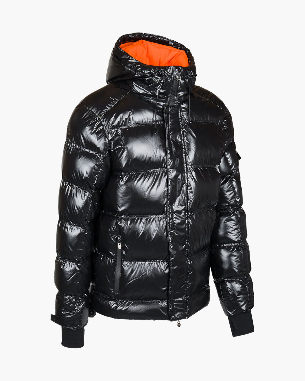 Trentini Puffer Jacket - Black - 100% Polyester, Black, hi-res