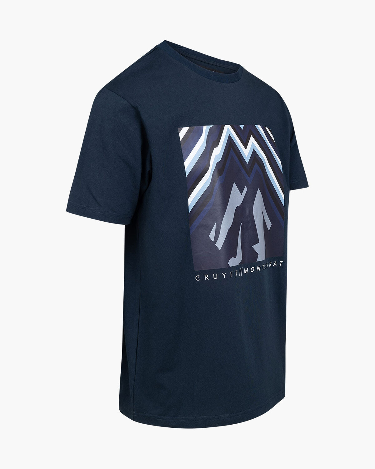 Montserrat Peak Tee - 95 %Cotton 5%Elastane, Navy, hi-res