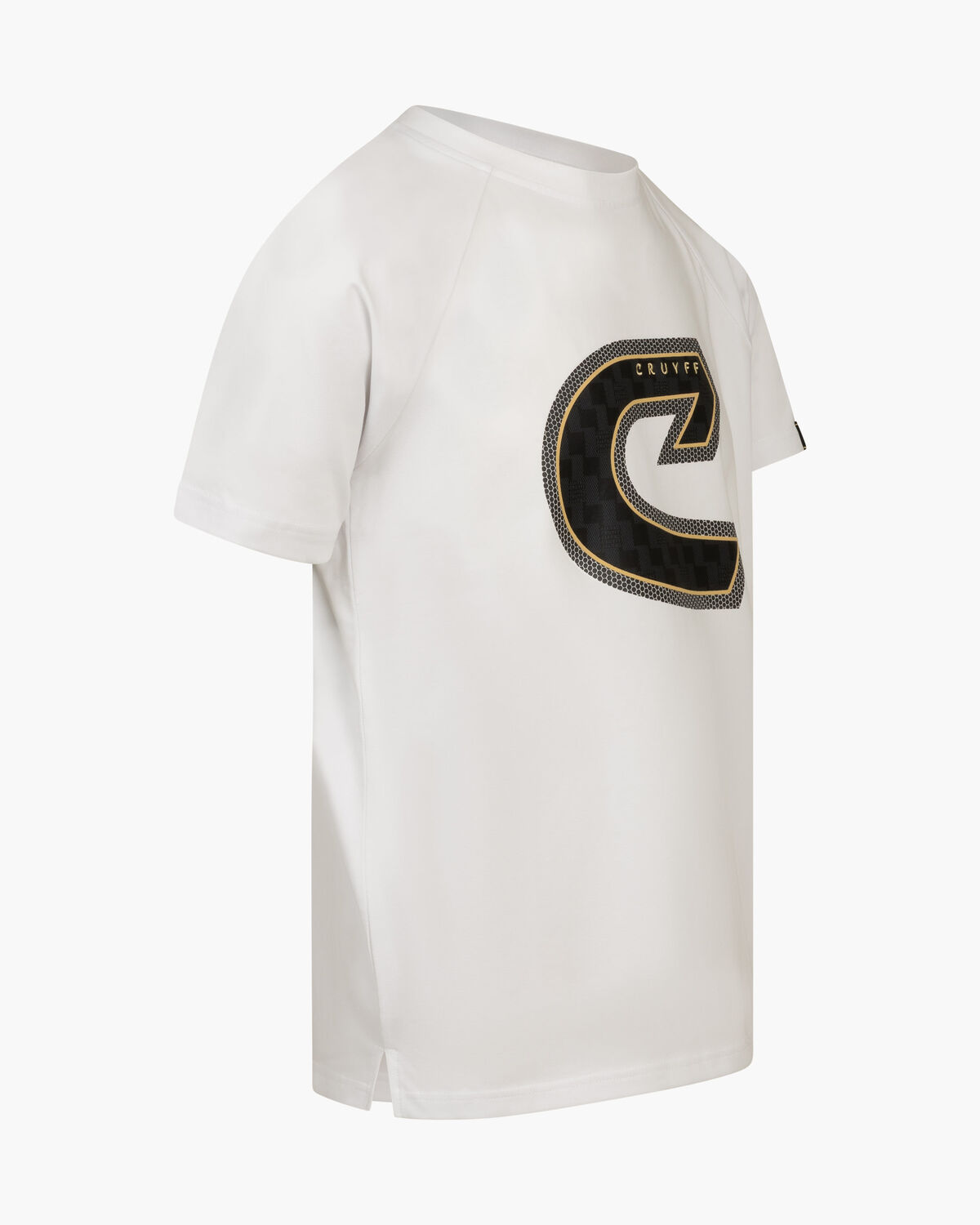 C-Tee, White/Gold, hi-res