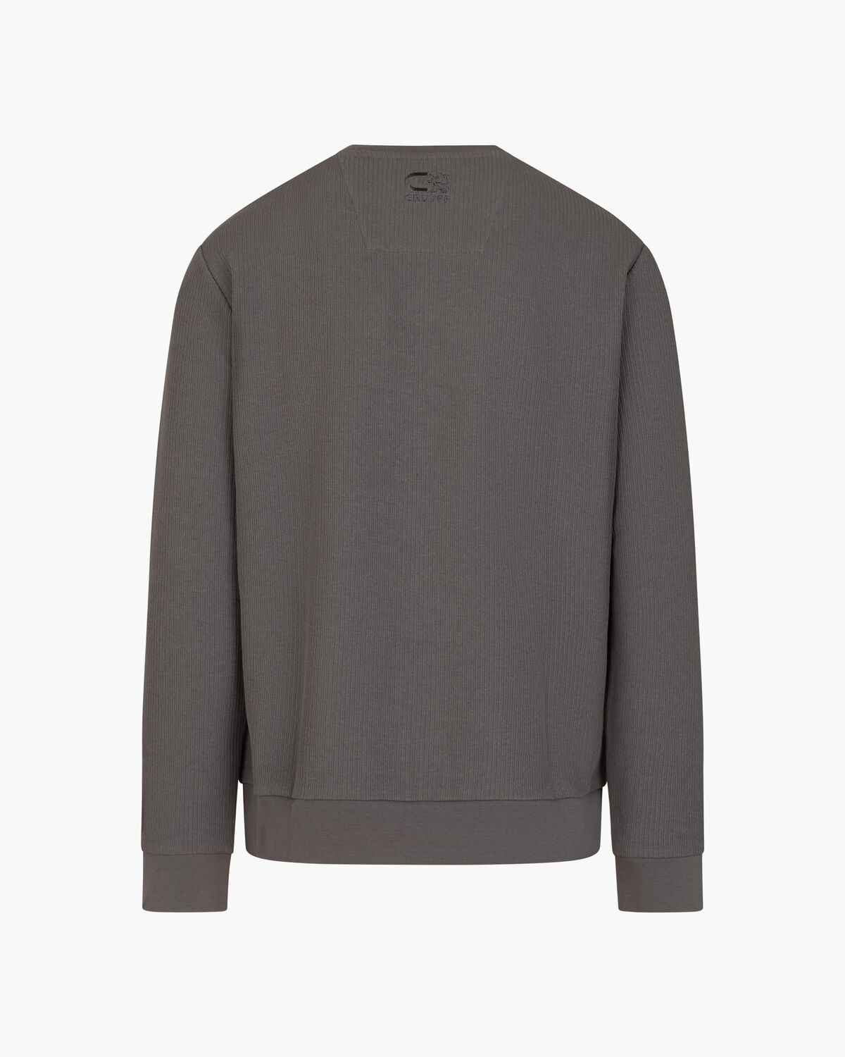 Retro Badge Jumper, Grey, hi-res