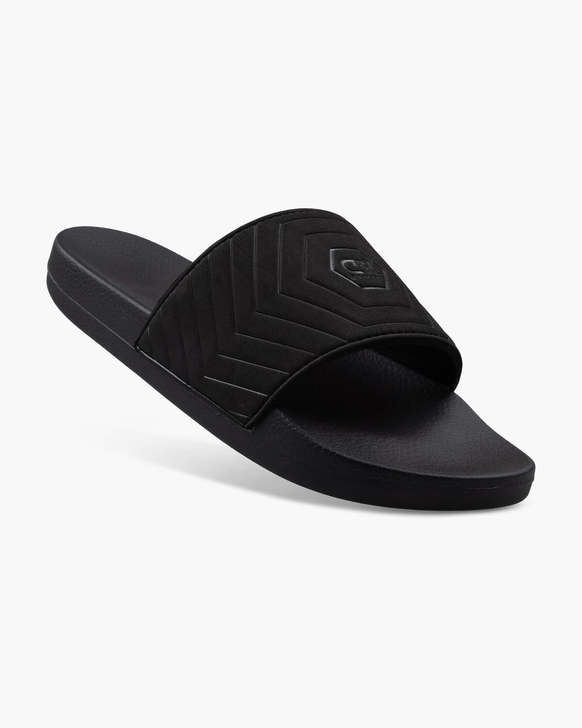 Hex slide, Black, hi-res