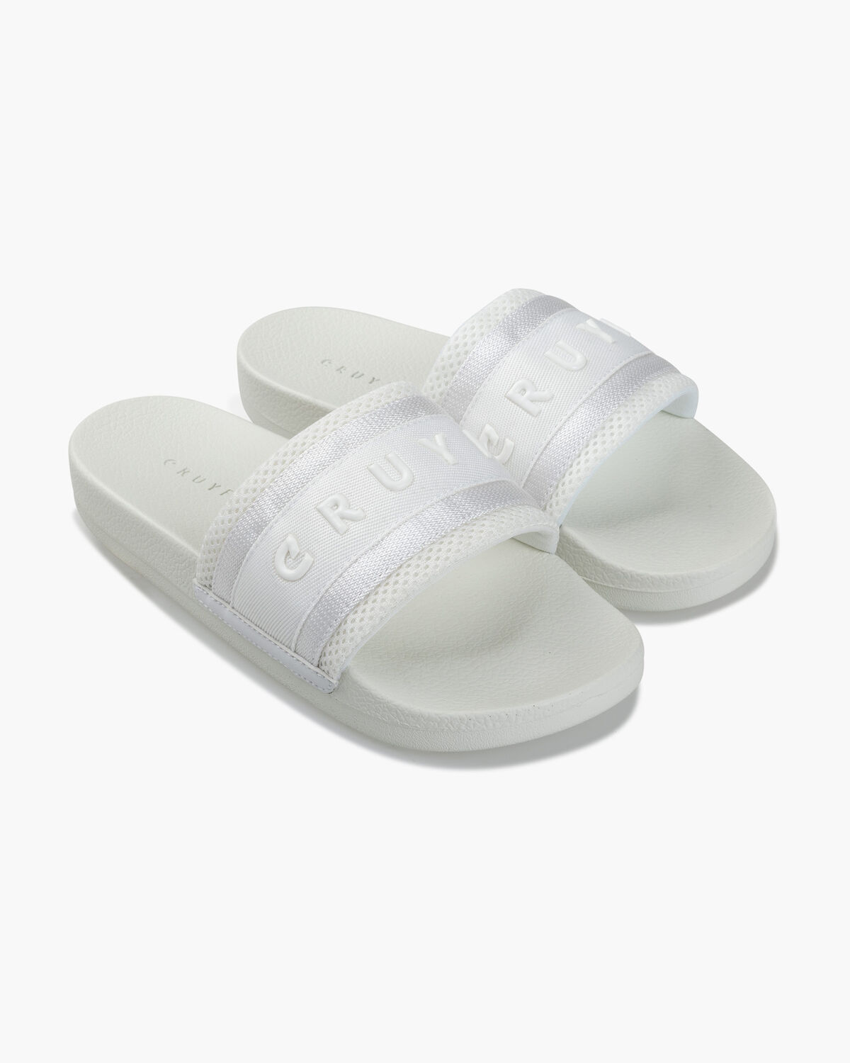 Sporty Slide - Mesh, White, hi-res