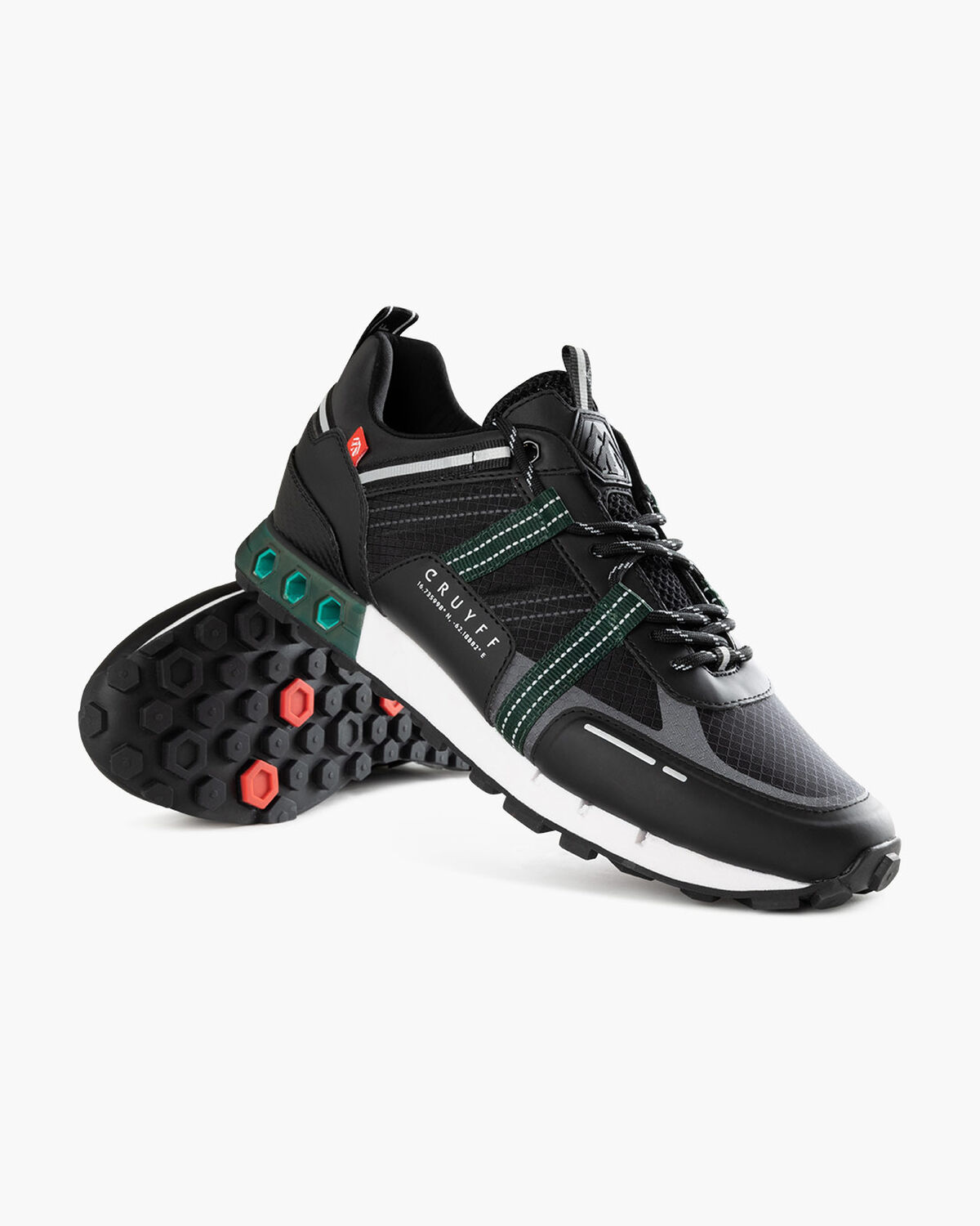 Inter Lace \\ Montserrat, Black/Green, hi-res