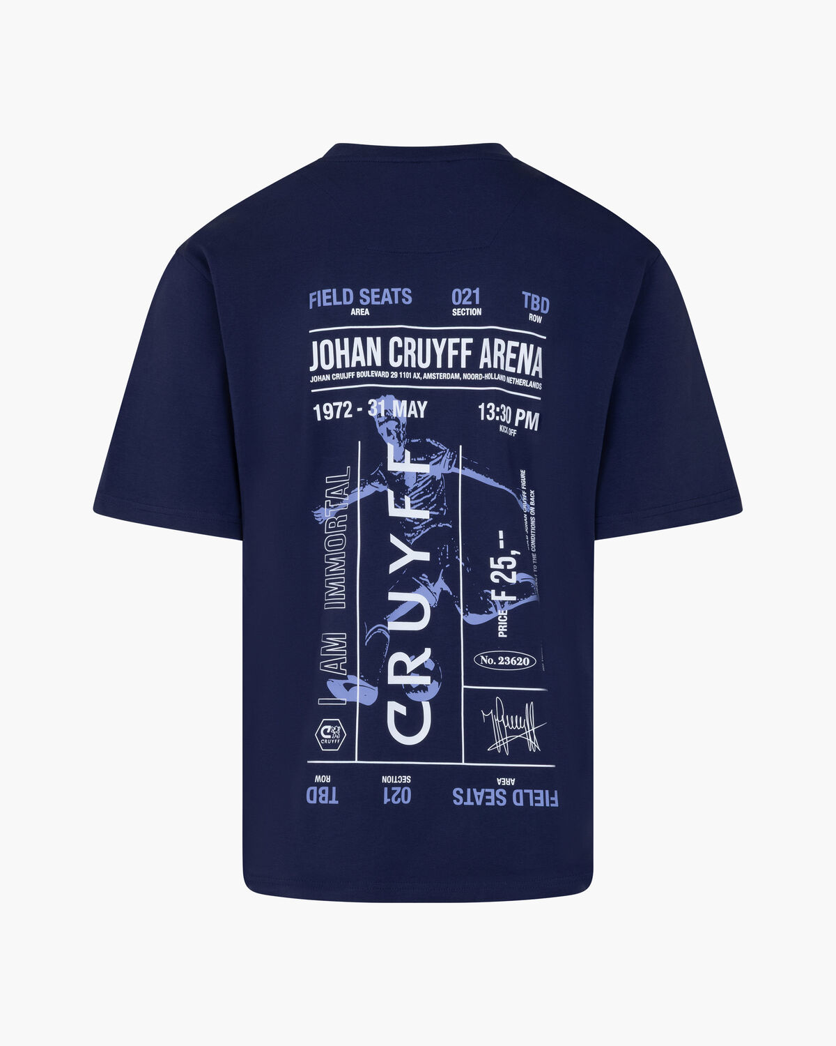Icon League Ticket Tee, Royal Blue, hi-res