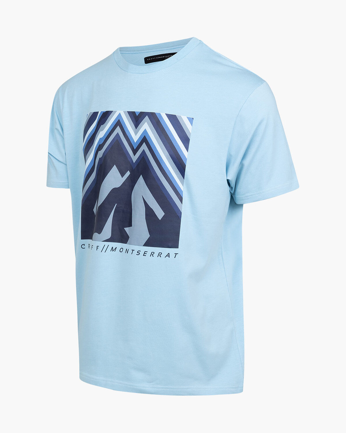 Montserrat Peak Tee - 95 %Cotton 5%Elastane, Sky light blue, hi-res