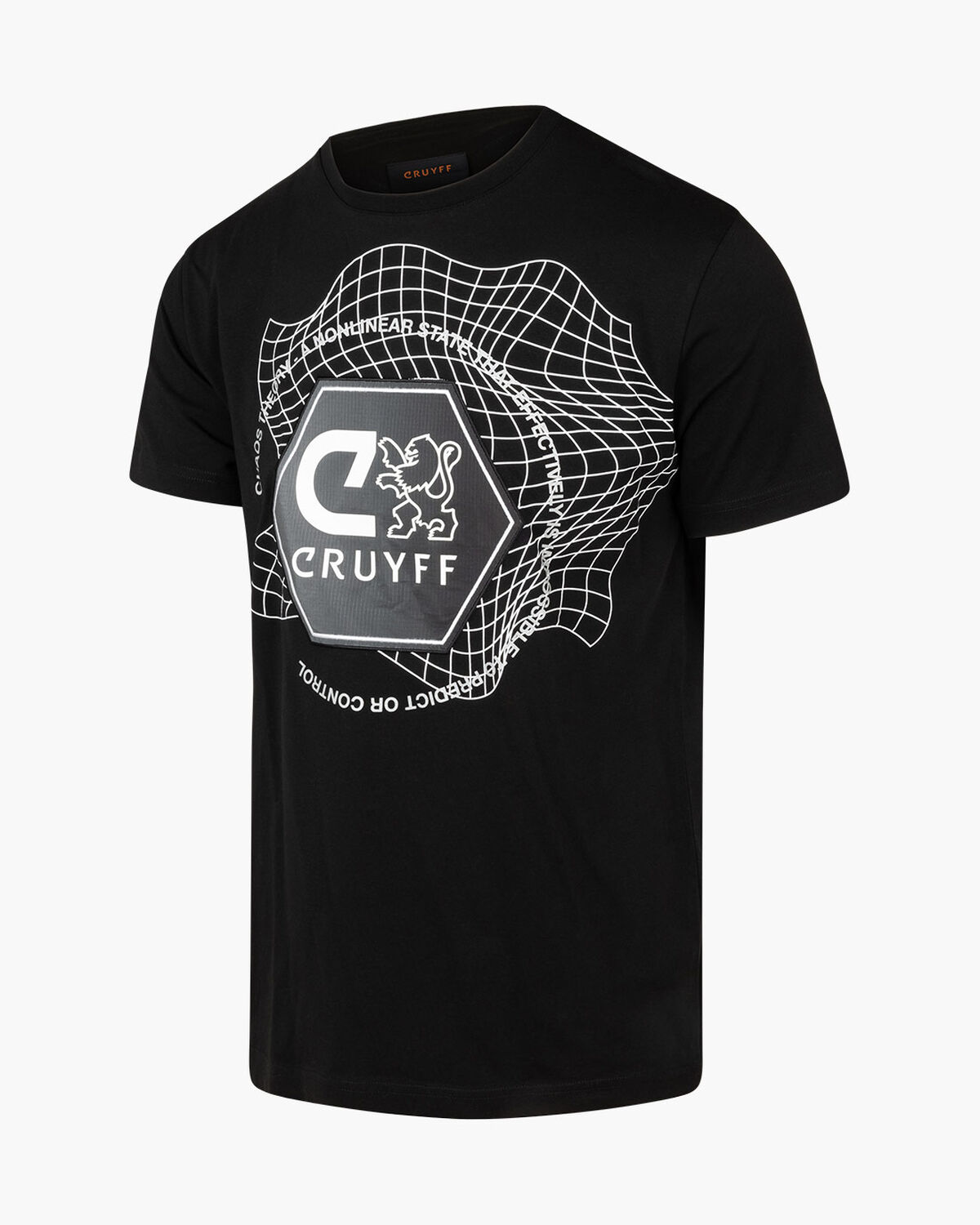 Aiden Tee - 95% Co 5%Ea, Black, hi-res