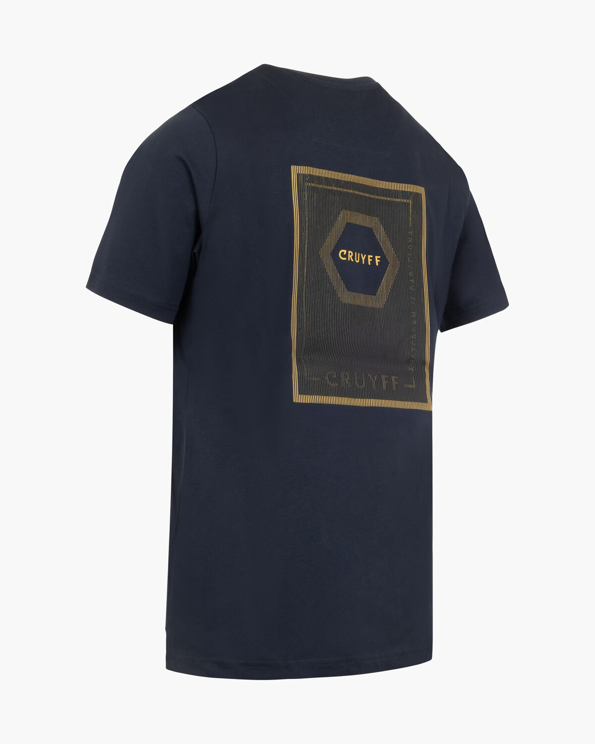 Hypno Graphic Tee, Blue/Gold, hi-res