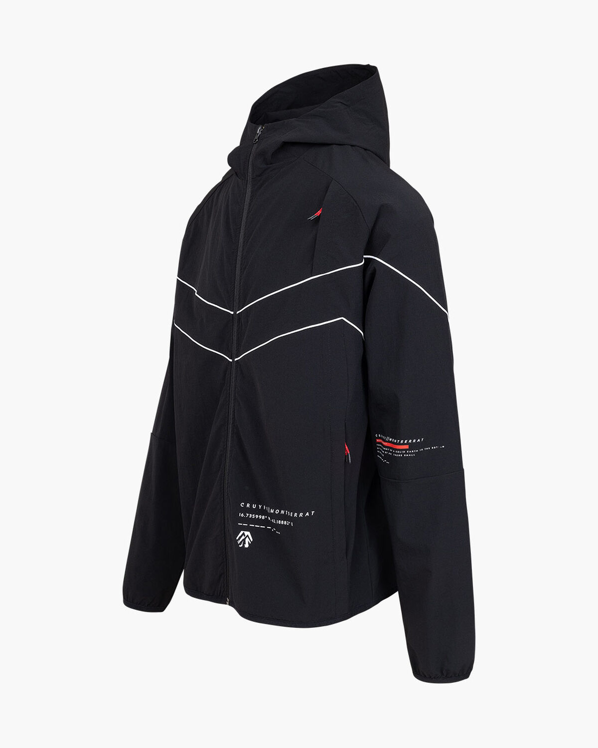 Monsterrat Jeroni Tracktop- 95%Nylon 5%Elastane, Black, hi-res