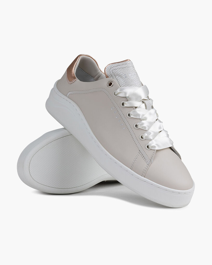Nuela - Leather, Crème, hi-res