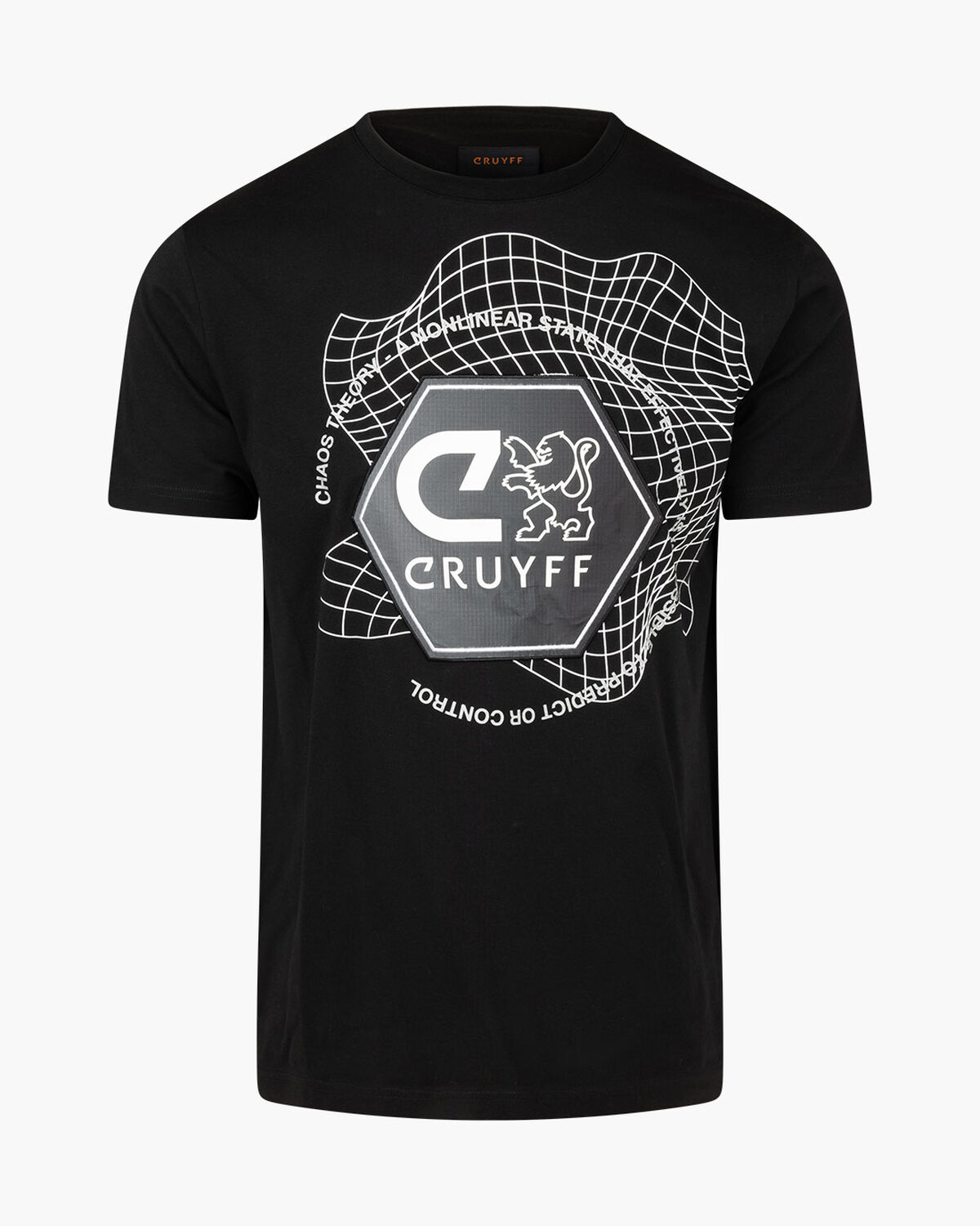 Aiden Tee - 95% Co 5%Ea, Black, hi-res