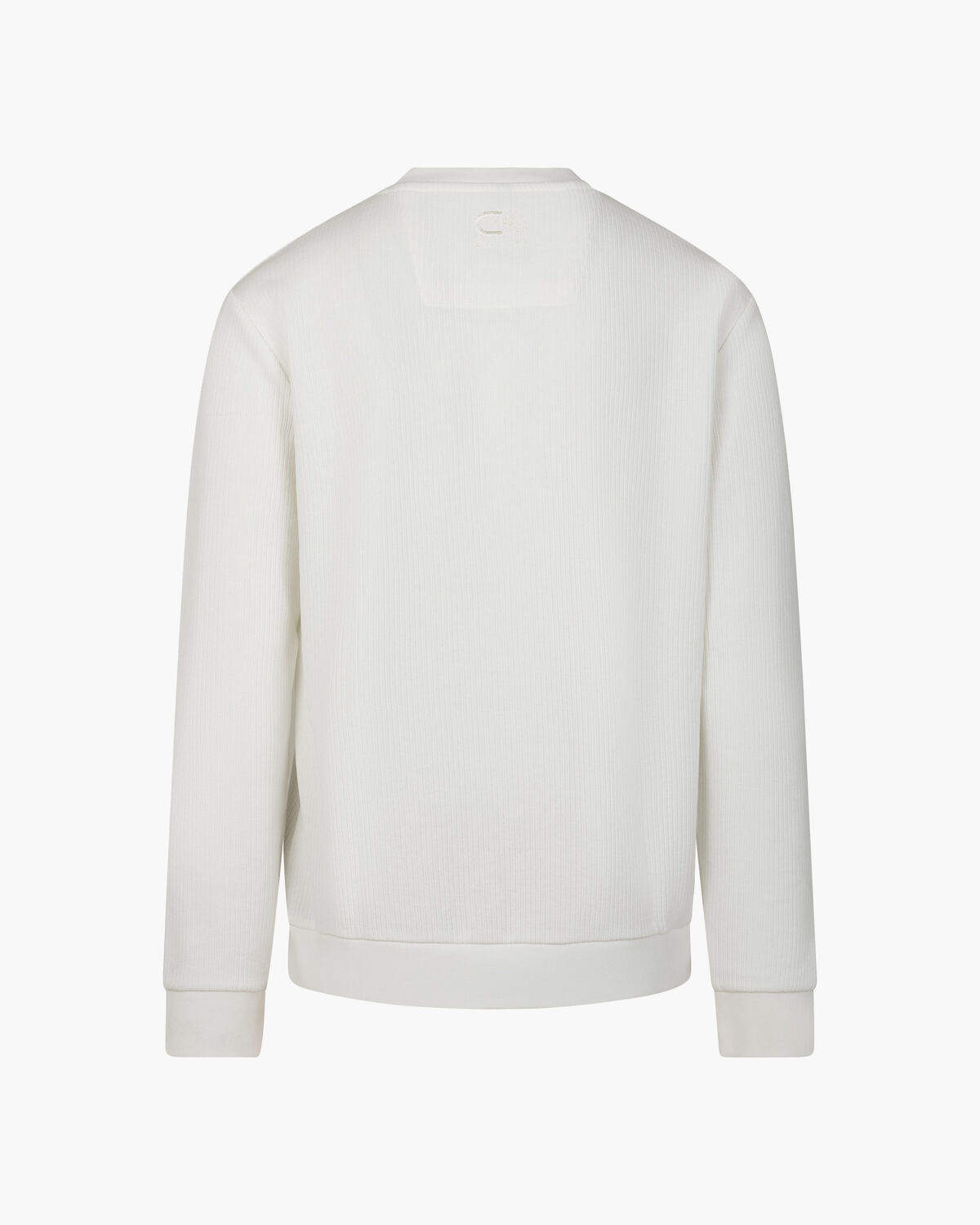 Retro Badge Jumper, White/White, hi-res