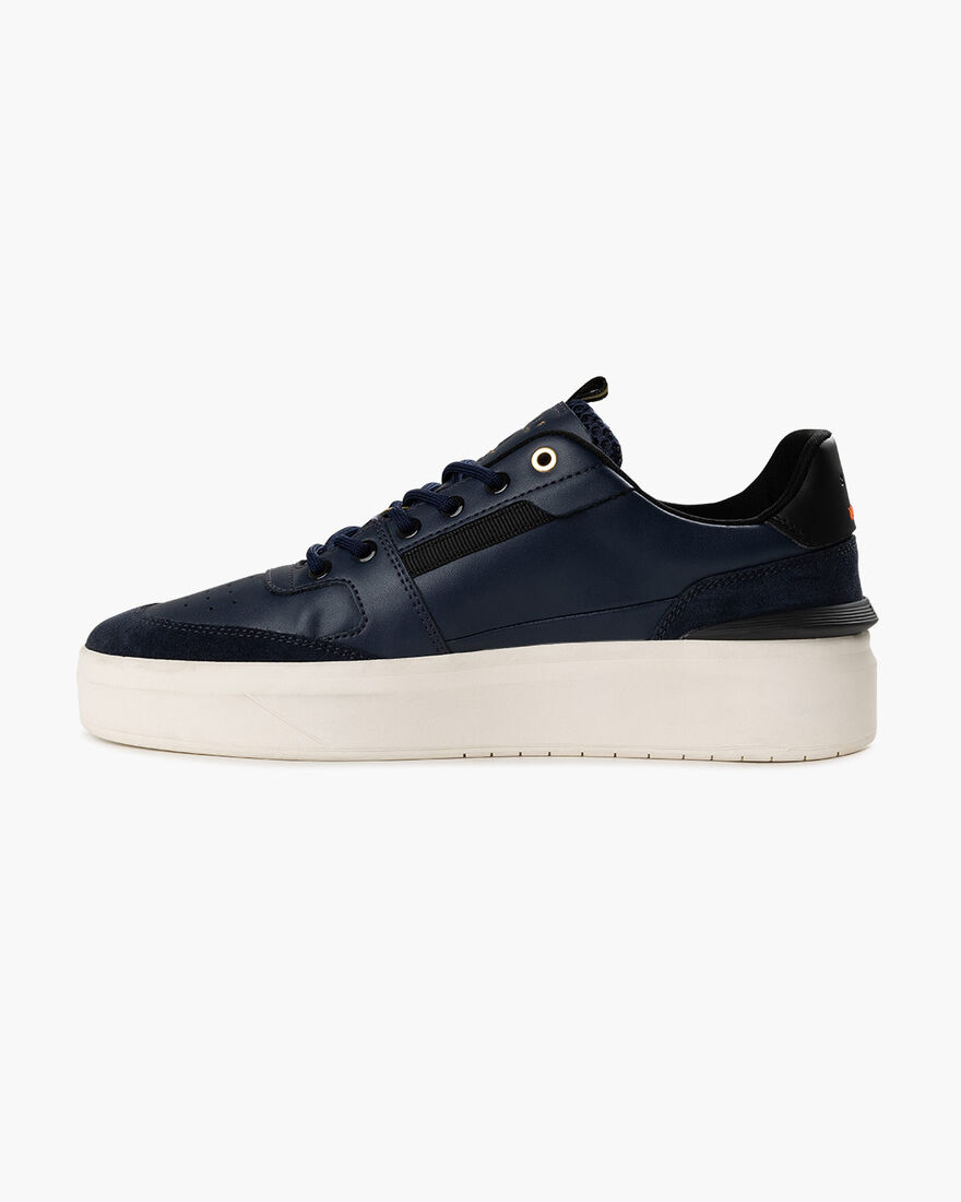 Endorsed Tennis - Soft Leather/Suede, Navy, hi-res