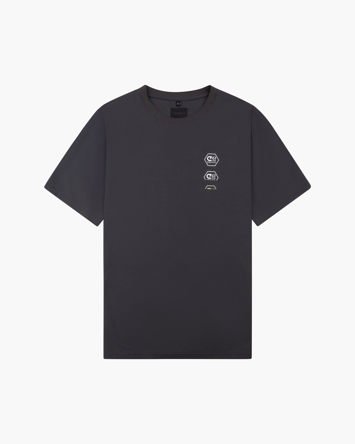 C-Lion Back Graphic Tee, Dark grey, hi-res