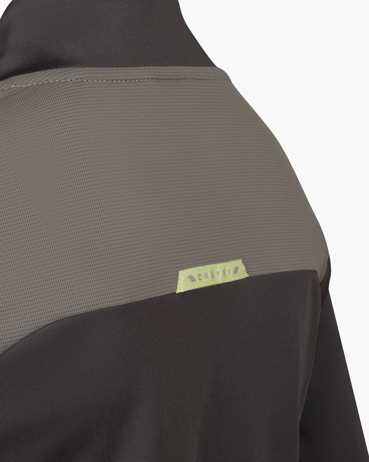 Ametrine 1/4 Zip Top, Charcoal Grey, hi-res