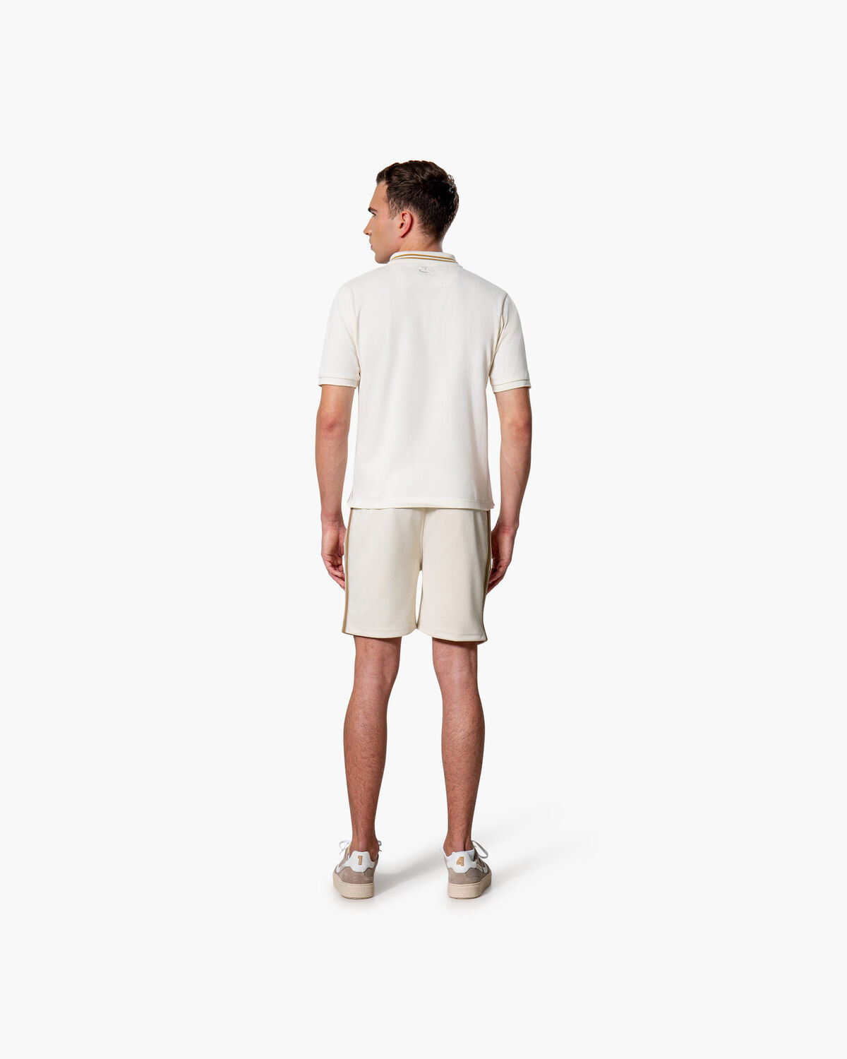 Gudad Polo, White/Orange, hi-res