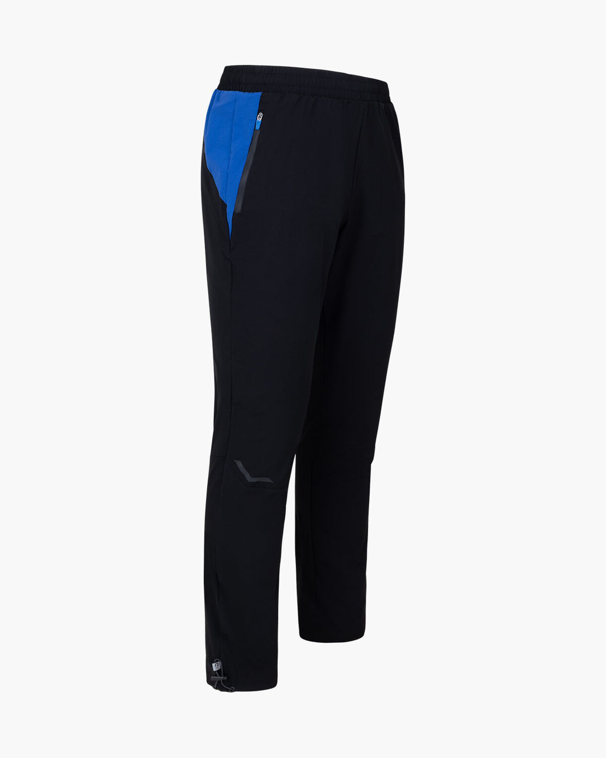 Elite Track Pants, Black/Blue, hi-res