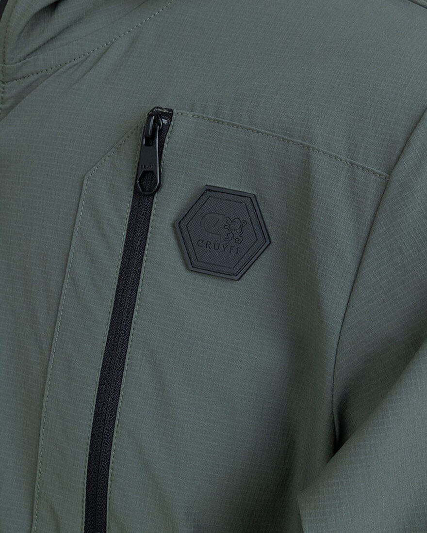 Brooks Track Top, Army green, hi-res