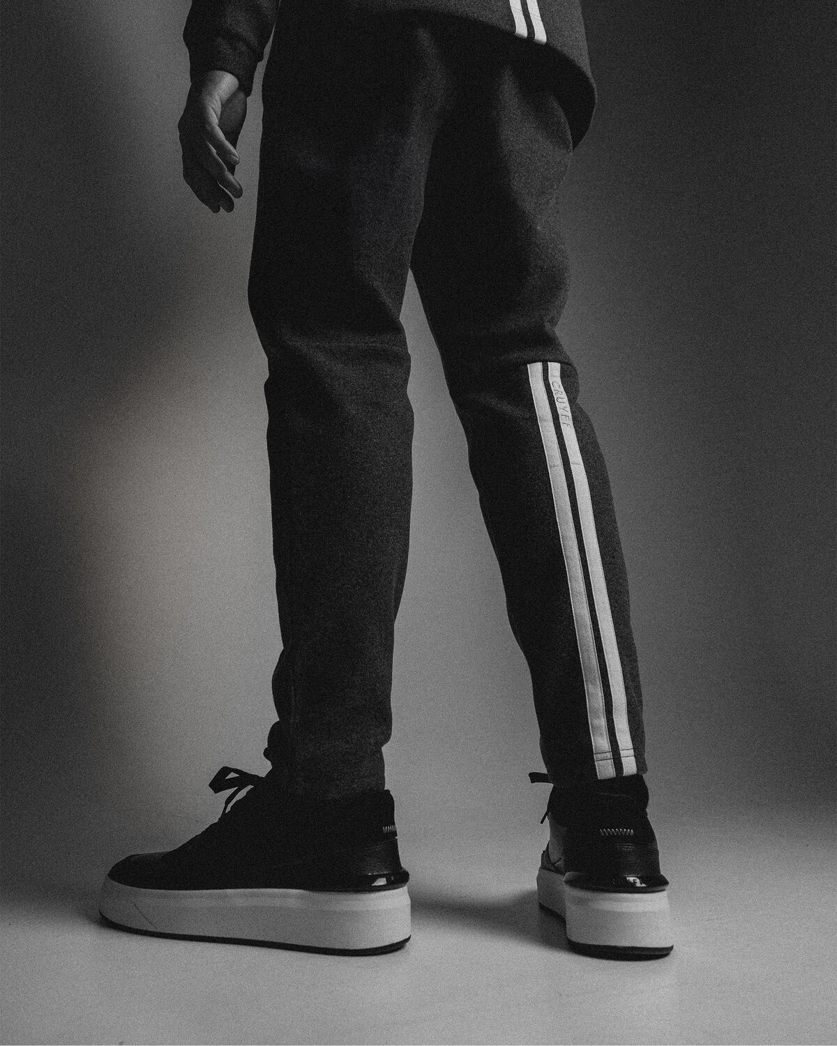 Tailored Trackpants, Grey, hi-res