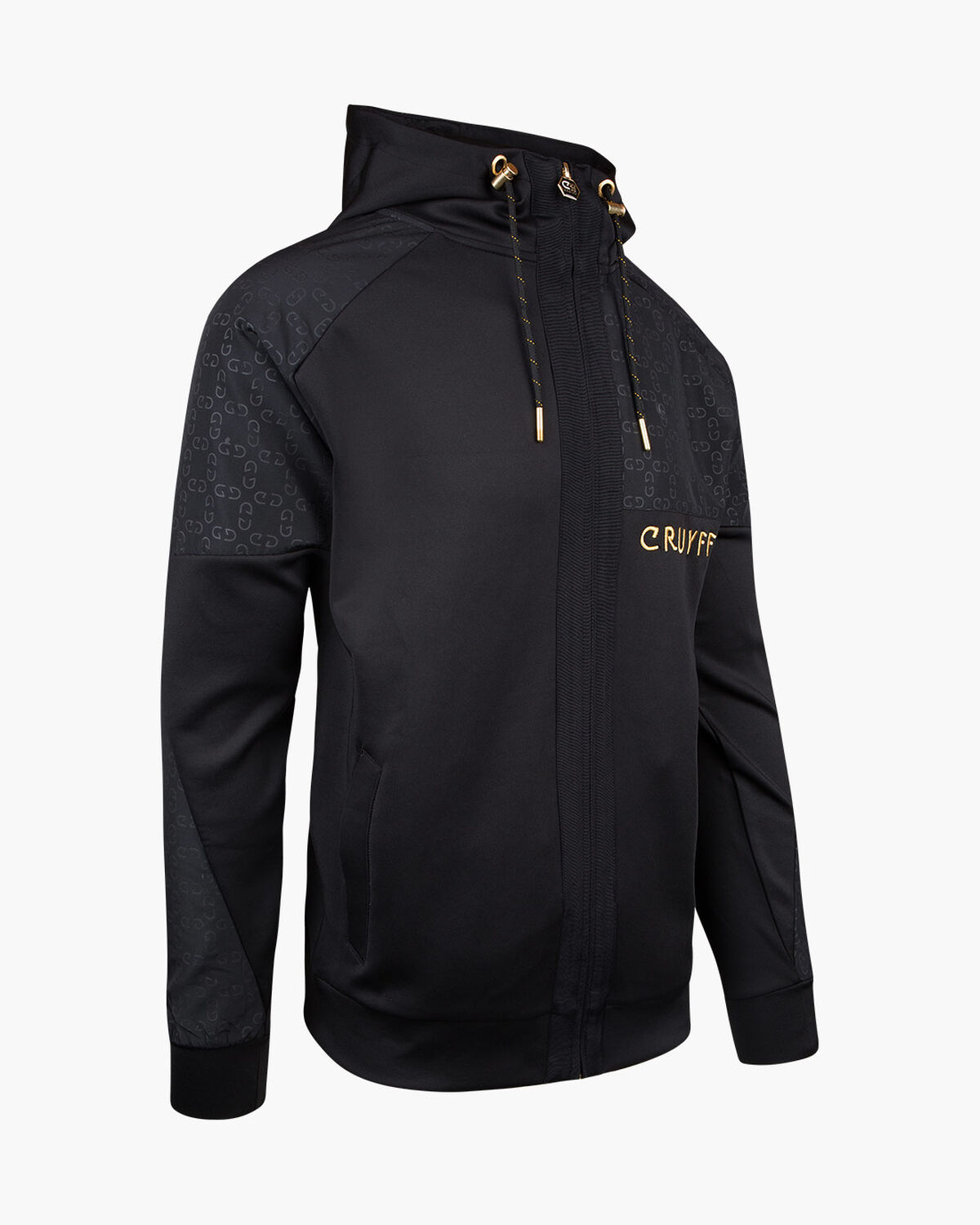 Herrero Zip-thru Hood, Black, hi-res