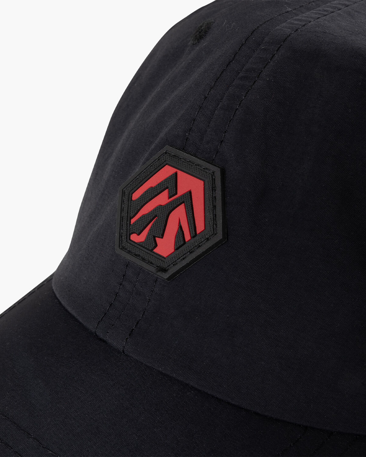 Montserrat hex peak tech cap, Black, hi-res