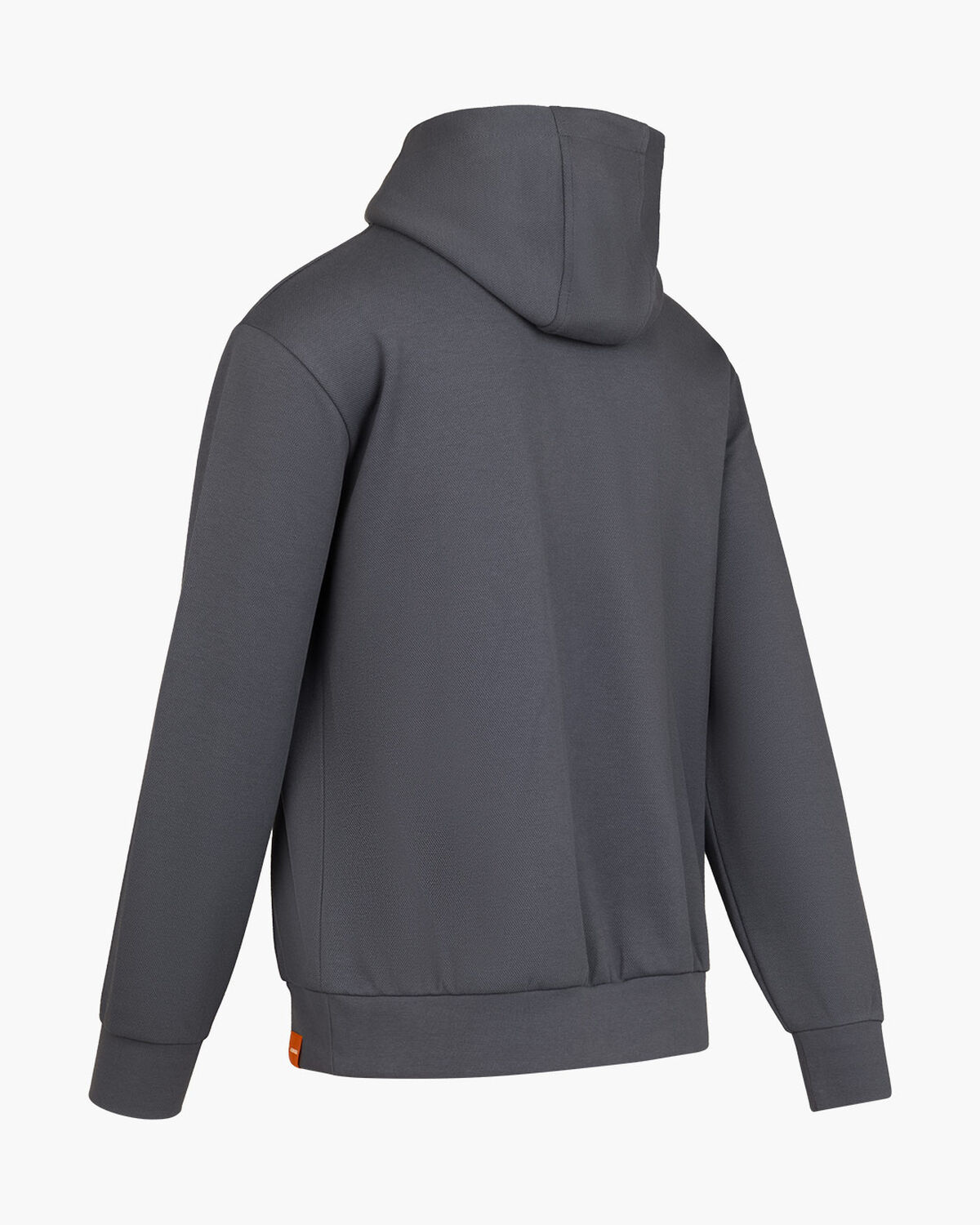 Pique Hoodie, Charcoal Grey, hi-res