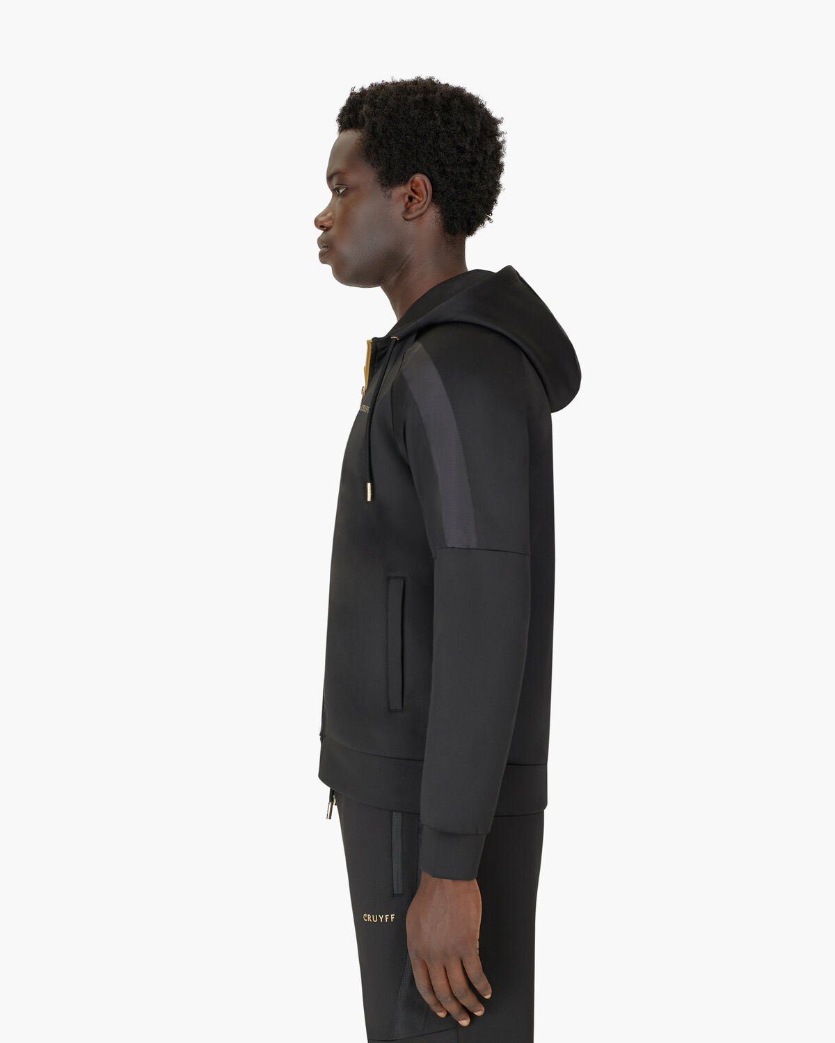 Hato ZT Hood, Black/Gold, hi-res