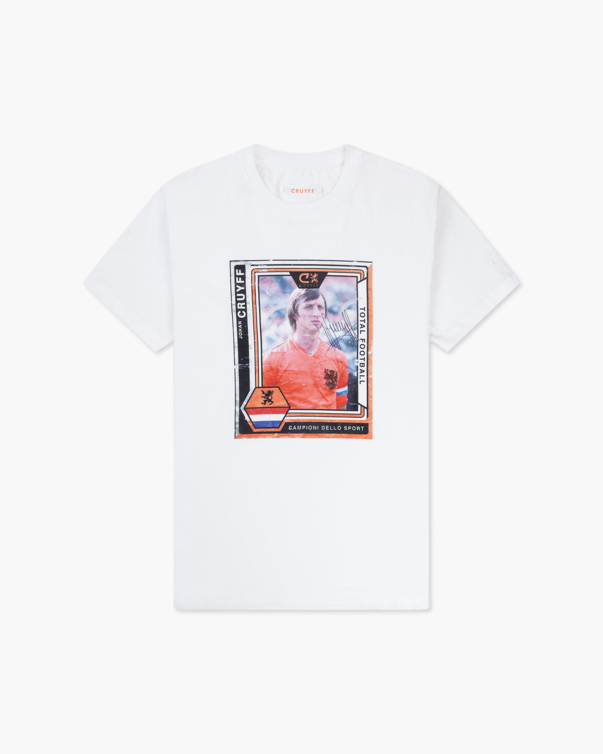 Cruyff Memorial  Tee NL, White, hi-res