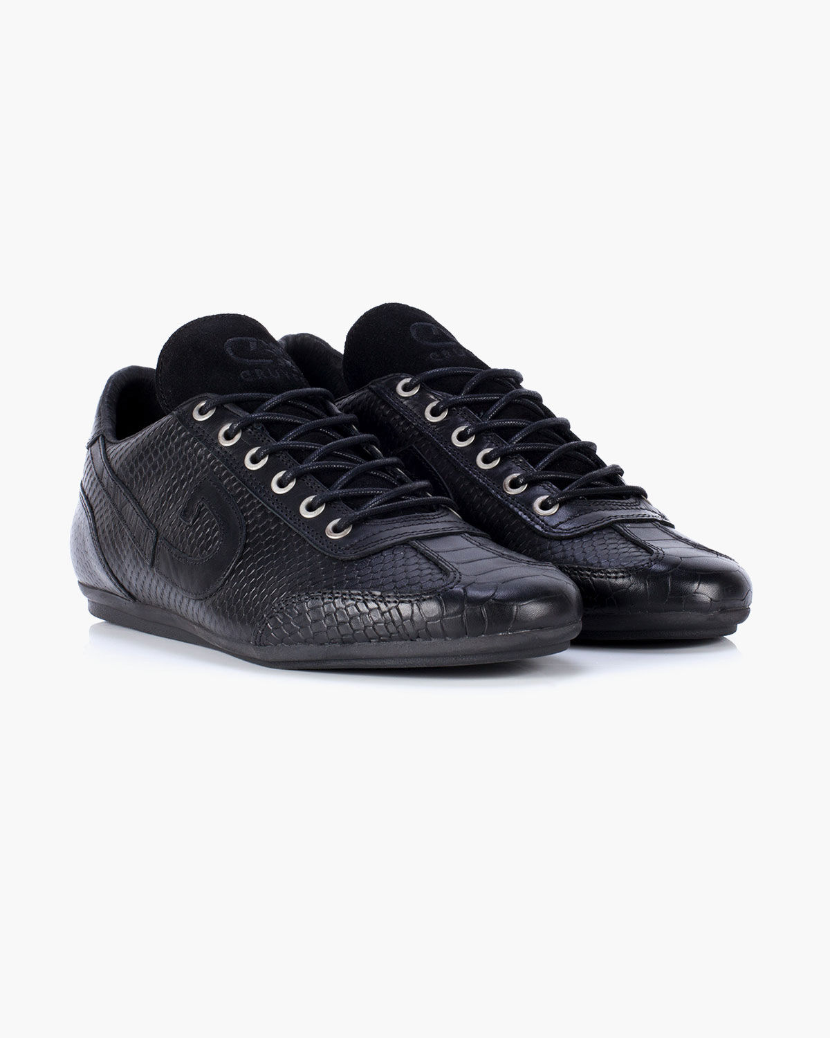 Shop Vanenburg Black Anaconda Leather Official Cruyff Webshop