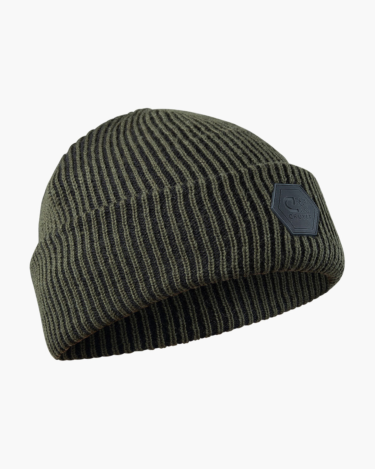 Basco Two Tone Beanie, Green, hi-res