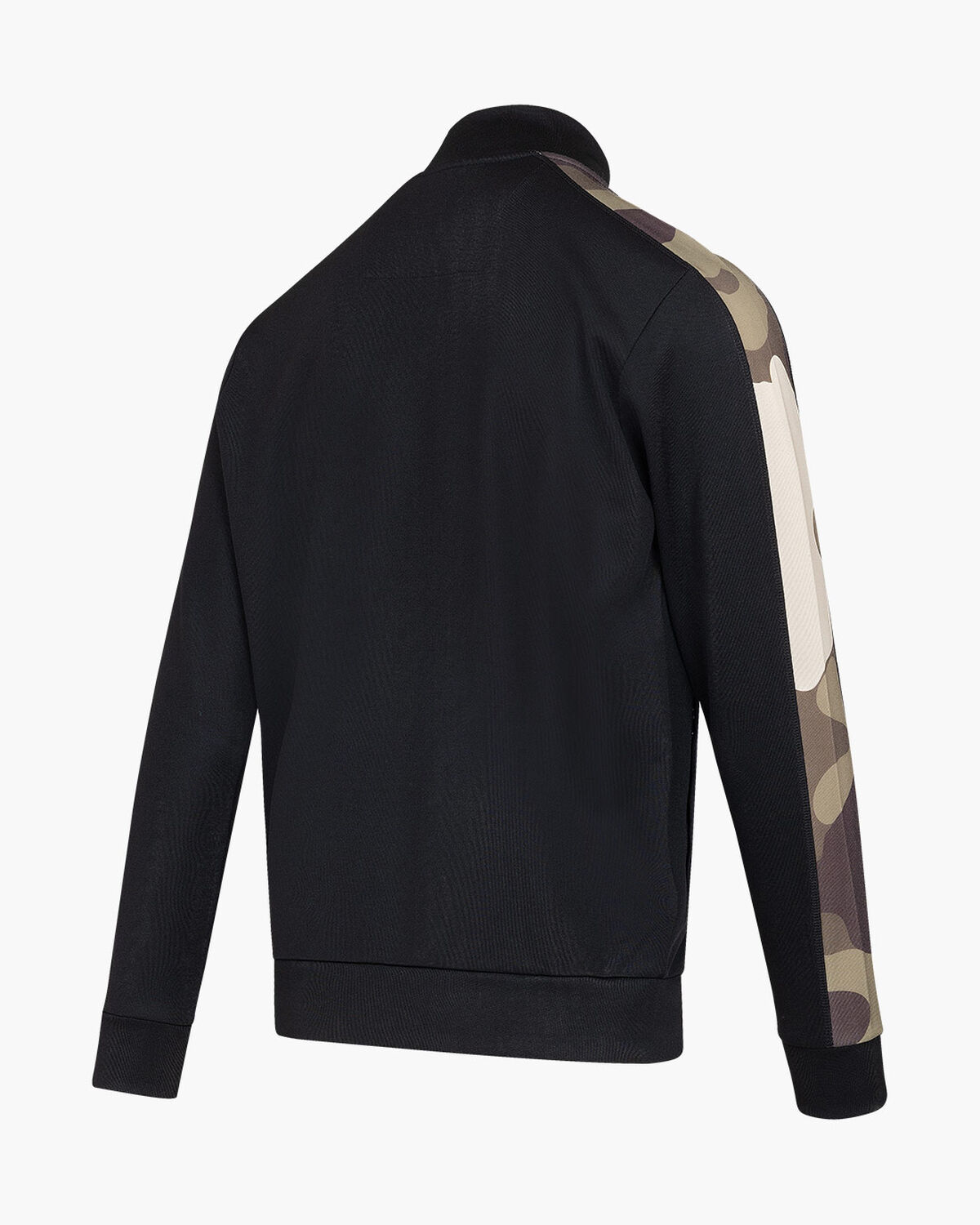 Montez Track Top - 65% Polyester / 35% Cotton, Black, hi-res