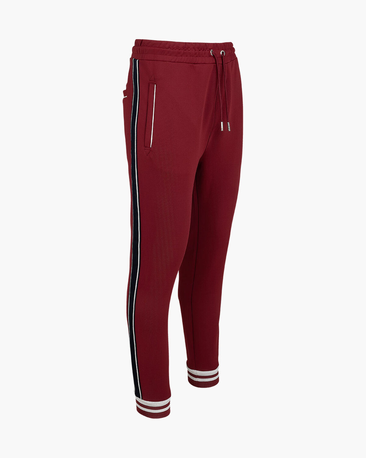 Santino scuba pant - Polyester / Elastane, Bordeaux, hi-res