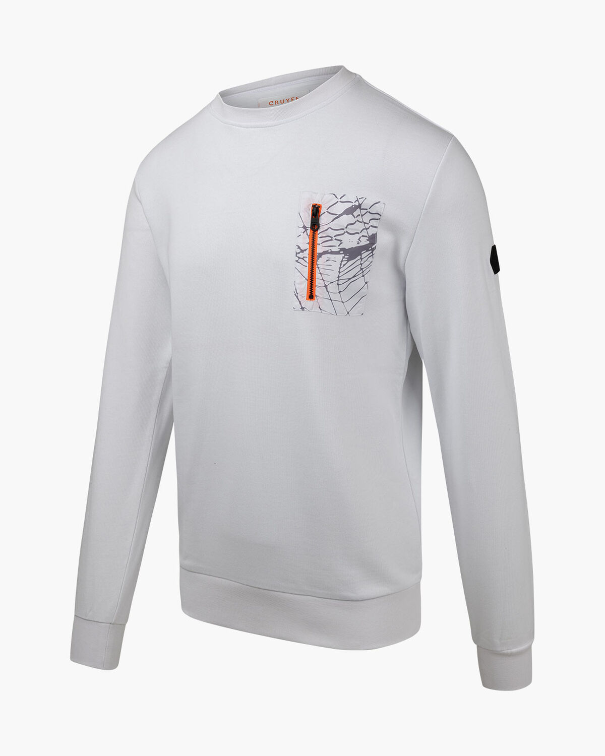 Rafael Sweater  - 65% Cotton 35% Polyester, White, hi-res