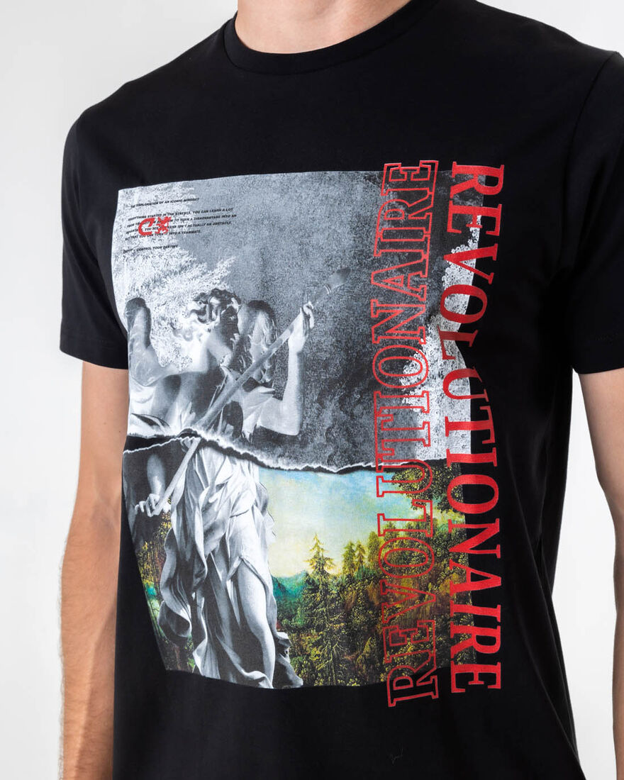 Angeles Tee  - 95% Cotton / 5% Elastane, Black, hi-res