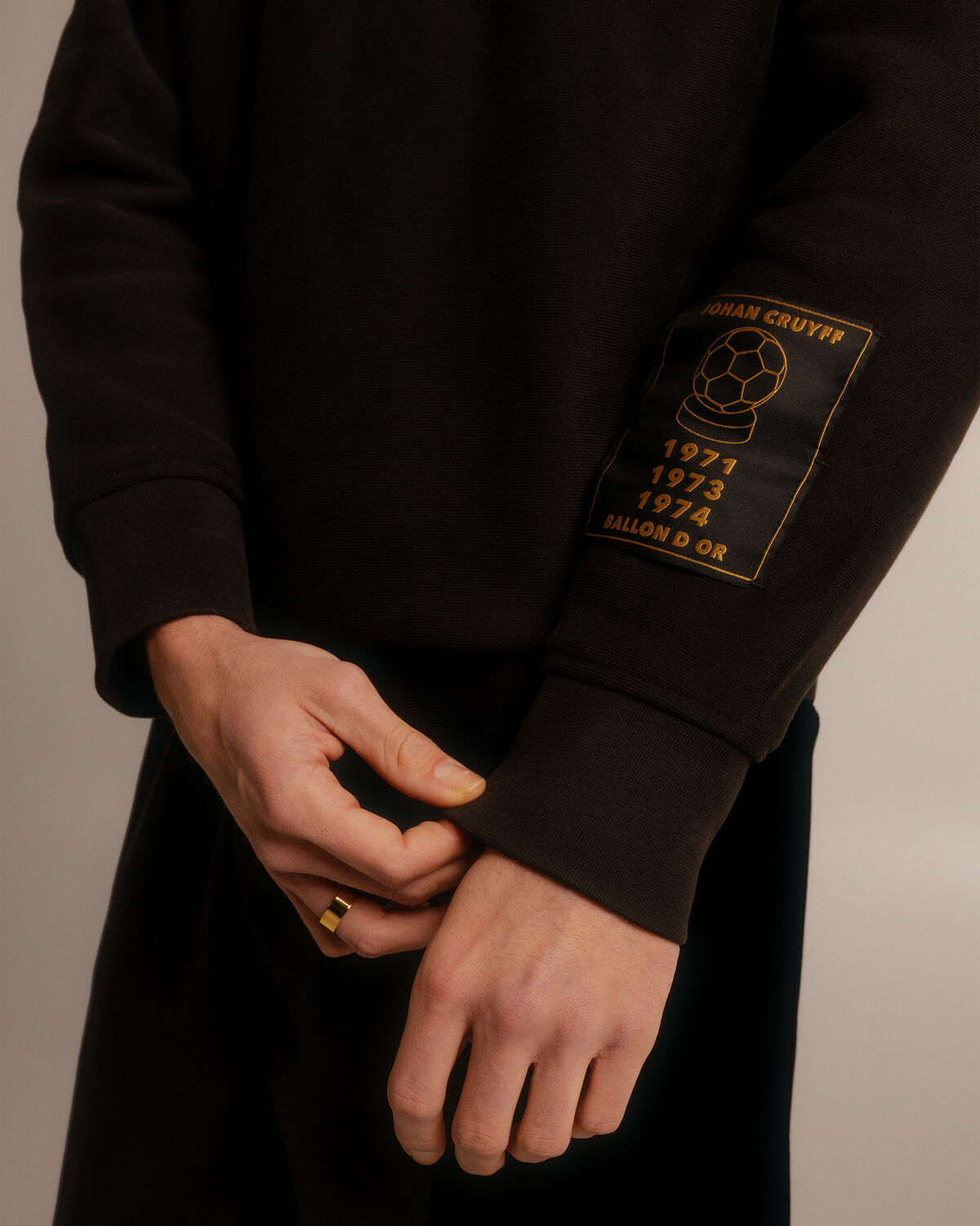 Premium Sweat Crewneck, Black, hi-res