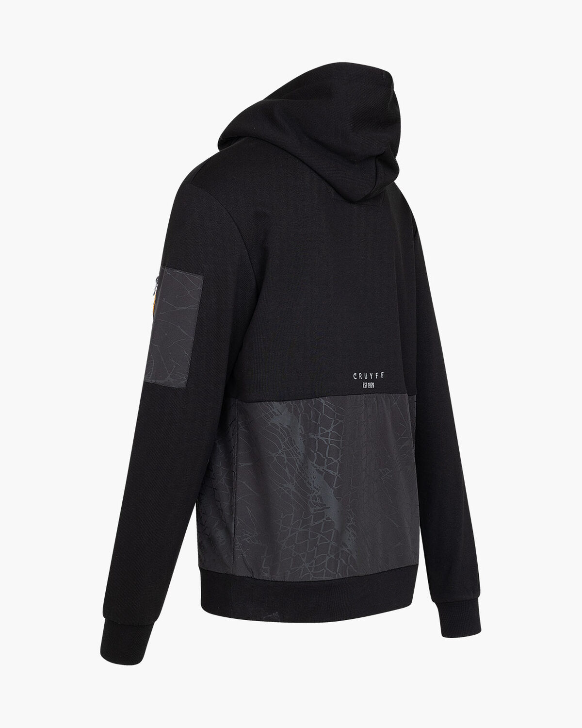Rafael Hoody  - 65% Cotton 35% Polyester, Black, hi-res