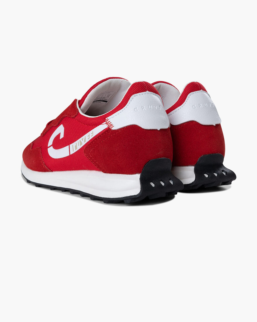 Londra Walk - Suede/Nylon, Red, hi-res