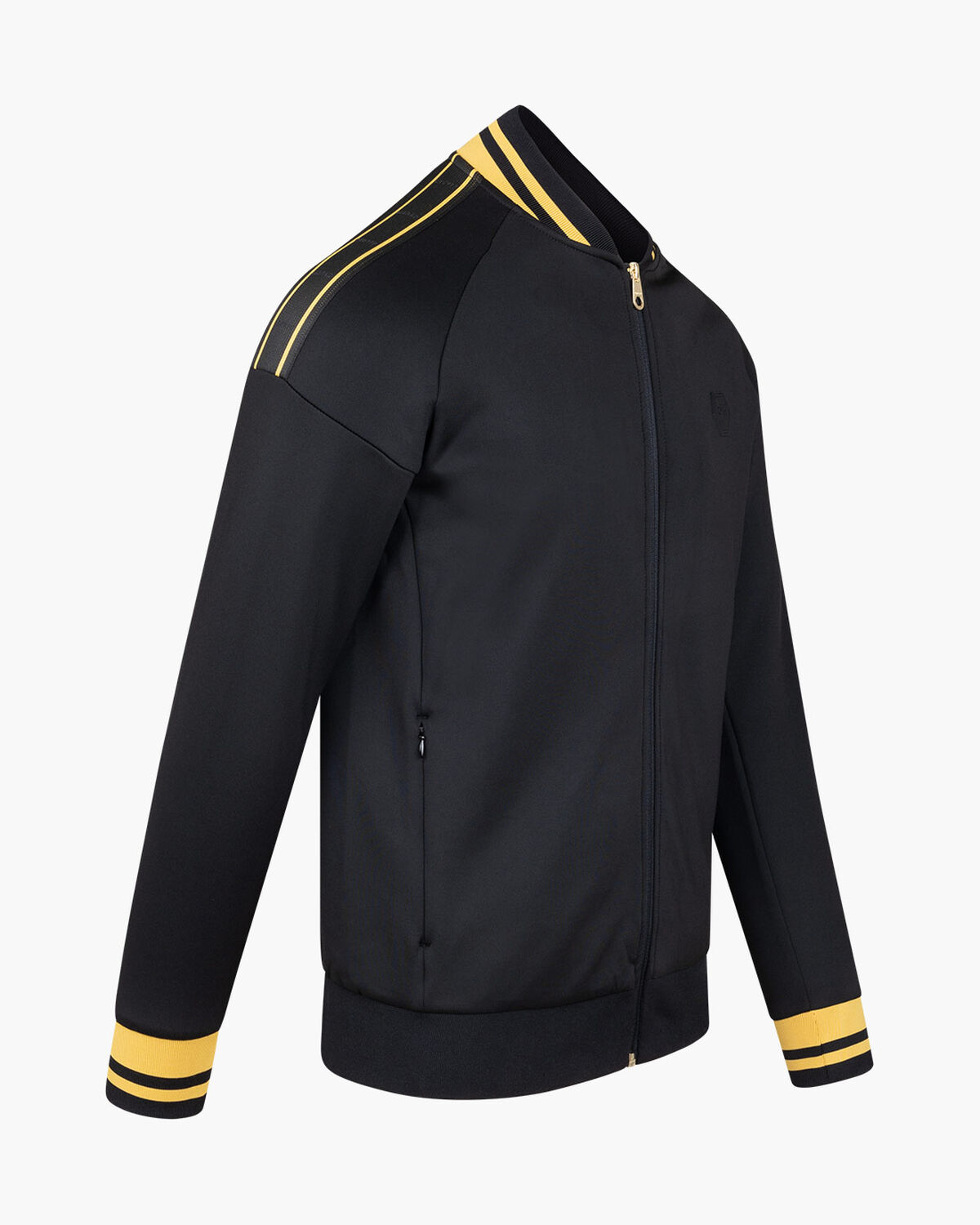 Massino scuba track top, Black, hi-res