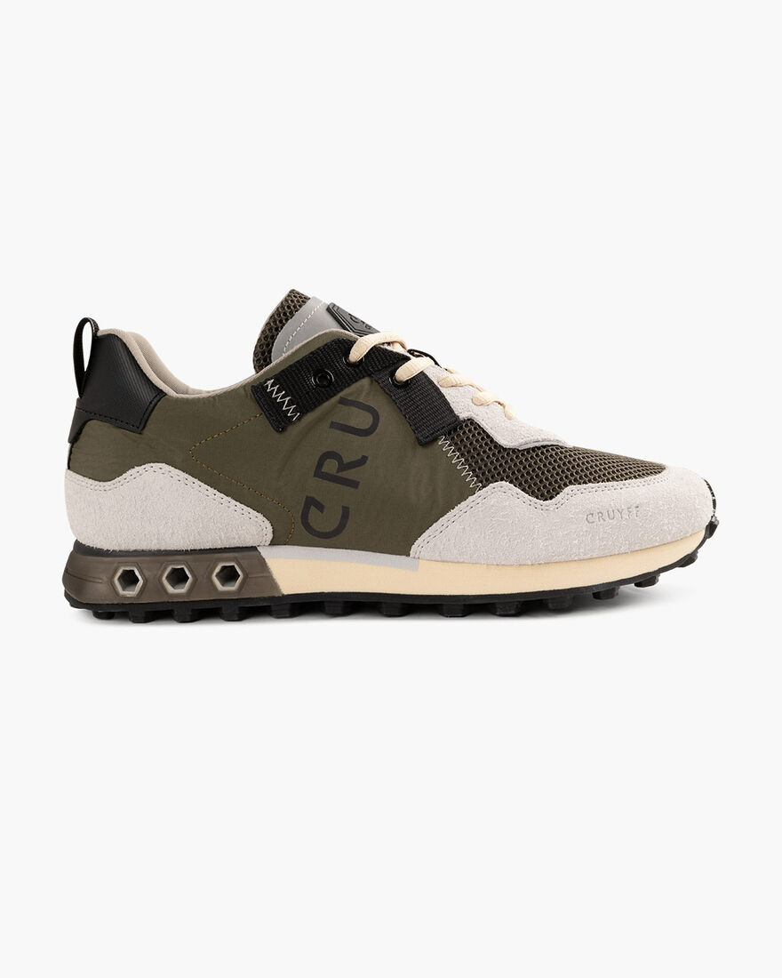 Superbia Hex - Crepe Nylon/Hairy Suede, Dark green, hi-res