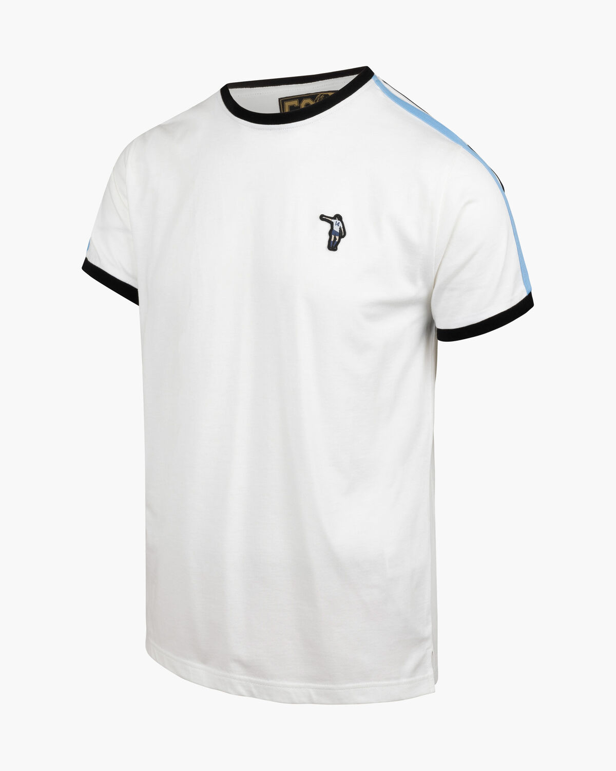 Dos Rayas Ringer Tee, Off white, hi-res